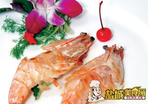 菌汁煎大虾