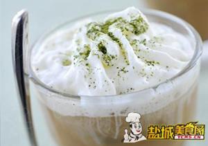 抹茶风暴冰咖啡