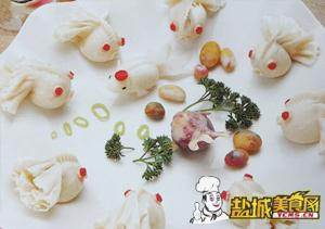 盐城美食网推荐-金鱼烧卖