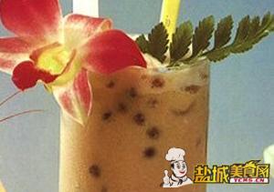 玫瑰珍珠奶茶