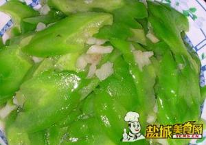 清炒苦瓜