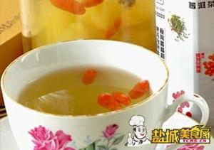 菊花枸杞水果茶