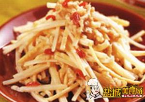 春笋枸杞肉丝