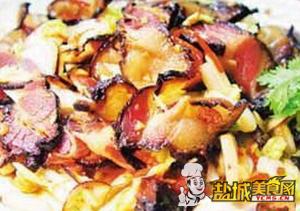 腊肉大白菜