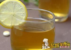 柠檬蜂蜜绿茶