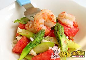 盐城美食网午餐推荐—凉拌虾球