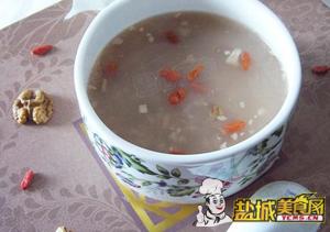 盐城美食网推荐-核桃枸杞大米粥