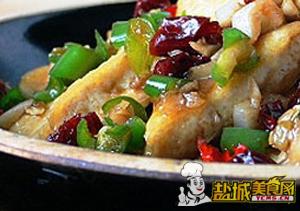 青椒炒臭豆腐