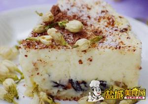 椰香黑加仑芝士蛋糕
