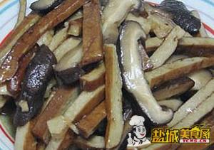 香菇炒豆干