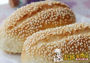 芝麻卷面包