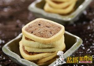 朗姆葡萄椰蓉方块饼干