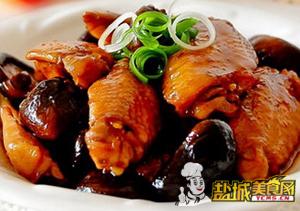香菇蚝油鸡翅