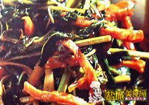炒肉香椿
