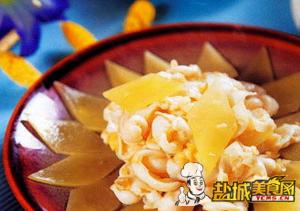 蒜泥拌鱿鱼