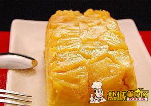 焦糖菠萝反转蛋糕
