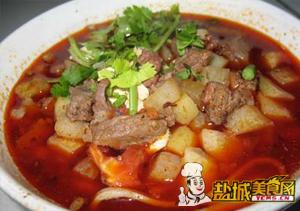 羊肉搓面