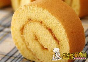 菠萝馅蛋糕卷