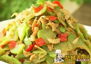 苦瓜炒虾皮