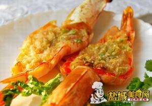 蒜蓉烤虾