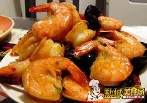 香辣木耳虾