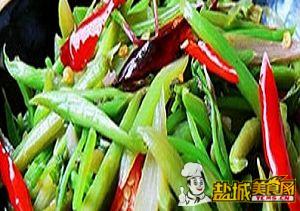 辣炒苋菜梗(图)