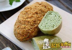 海苔肉松包(图)
