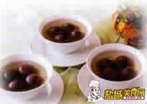 紫米四喜汤圆（图）