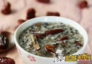 红枣黑芝麻粥(图)