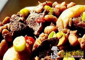 小牛排焖烧豆(图)