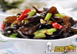 醋椒黑木耳(夏日开胃菜)(图)
