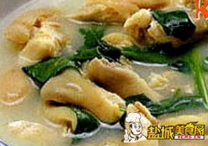 菠菜炖猪蹄(图)