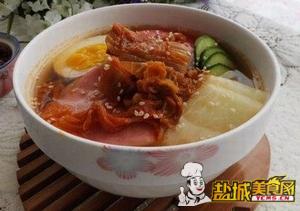 韩式泡菜凉面(图)