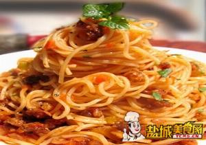 肉酱意大利面(图)