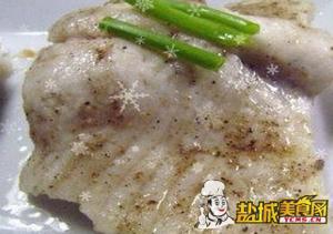 椒盐煎草鱼(图)