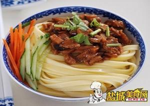 香菇肉酱鸡蛋面(图)