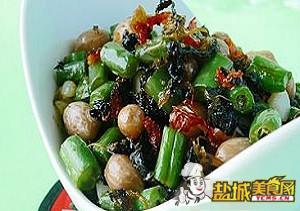春不老炒四季豆(图)