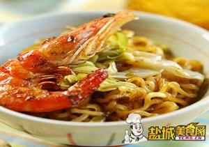 泰式黑胡椒鲜虾面(图)