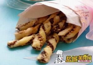 花生巧克力酥条(图)