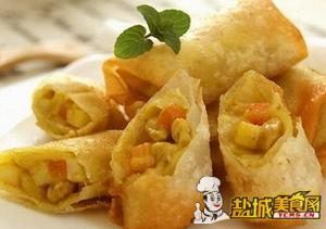 脆皮咖喱猪肉卷(图)