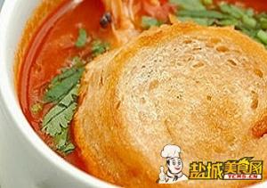 泰酱酸辣虾汤(图)