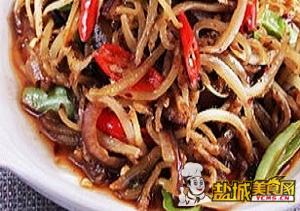 豉椒小银鱼(图)