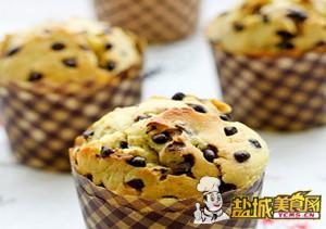 香蕉奶酪巧克力豆玛芬(图)