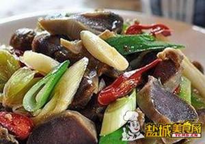 葱炒鹅胗(图)