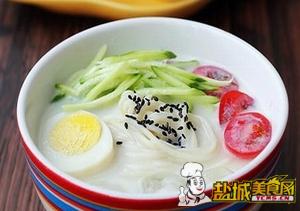 韩式豆浆面(图)
