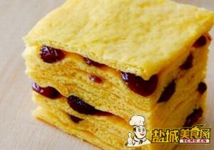 南瓜提子千层饼(图)