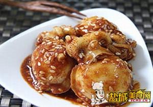 韩式凉拌墨鱼仔(图)