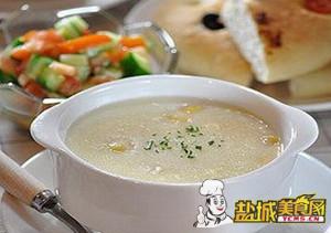 奶油玉米浓汤(图)