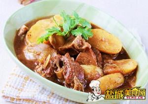 小土豆焖牛肉(图)