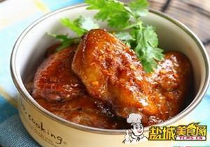 蒜蓉蜜汁烤翅(图)